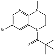 1-(7-bromo-4-methyl-3,4-dihydropyrido[2,3-b]pyrazin-1(2H)-yl)-2,2-dimethylpropan-1-one