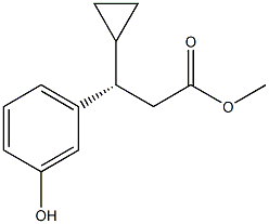 methyl (3S)-3-cyclopropyl-3-(3-hydroxyphenyl)propanoate