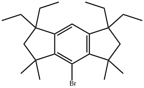 4-Bromo-1,1,7,7-tetraethyl-1,2,3,5,6,7-hexahydro-3,3,5,5-tetramethyl-s-indacene