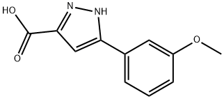 5-(3-Methoxyphenyl)-1h-pyrazole-3-carboxylic acid