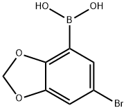 5-Bromo-2,3-methylenedioxyphenylboronic acid