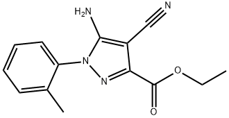 Ethyl 5-amino-4-cyano-1-o-tolylpyrazole-3-carboxylate
