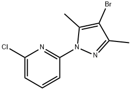 2-(4-Bromo-3,5-dimethylpyrazol-1-yl)-6-chloropyridine