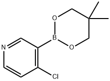 4-Chloro-3-(5,5-dimethyl-1,3,2-dioxaborinan-2-yl)pyridine, HCl