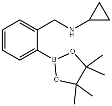 2-(N-Cyclopropylaminomethyl)phenylboronic acid, pinacol ester
