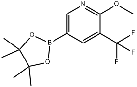 2-Methoxy-3-(trifluoromethyl)pyridine-5-boronic acid, pinacol ester