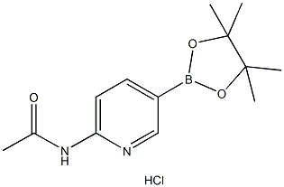 2-Acetamidopyridine-5-boronic acid, pinacol ester, HCl