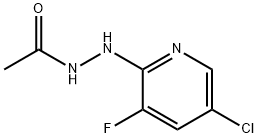 2-(N'-Acetylhydrazino)-5-chloro-3-fluoropyridine