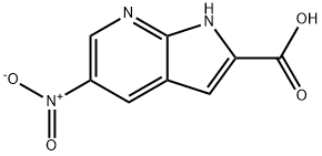 5-nitro-1H-pyrrolo[2,3-b]pyridine-2-carboxylic acid