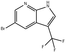 5-Bromo-3-(trifluoromethyl)-1H-pyrrolo[2,3-b]pyridine