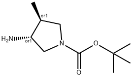 tert-butyl trans-3-amino-4-methylpyrrolidine-1-carboxylate