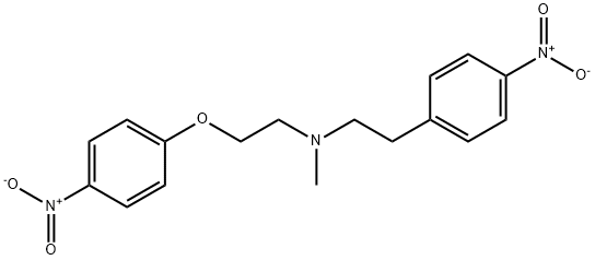 N-Methyl-4-nitro-N-[2-(4-nitrophenoxy)ethyl]phenylethylamine