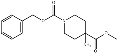 1-benzyl 4-methyl 4-aminopiperidine-1,4-dicarboxylate
