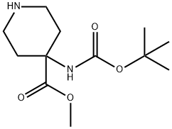 Methyl 4-(Boc-amino)piperidine-4-carboxylate