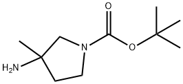 tert-butyl 3-amino-3-methylpyrrolidine-1-carboxylate