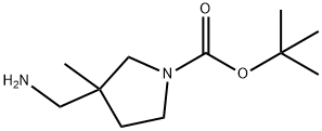 tert-butyl 3-(aminomethyl)-3-methylpyrrolidine-1-carboxylate