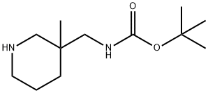 tert-butyl N-[(3-methylpiperidin-3-yl)methyl]carbamate