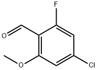 4-Chloro-2-fluoro-6-methoxybenzaldehyde