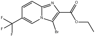 Ethyl 3-bromo-6-(trifluoromethyl)imidazo[1,2-a]pyridine-2-carboxylate