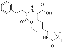 N2-(1S-Ethoxycarbonyl-3-phenylpropyl)-n6-trifluoroacetyl-l-lysine
