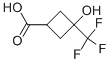3-hydroxy-3-(trifluoromethyl)cyclobutane-1-carboxylic acid