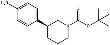 tert-butyl (3S)-3-(4-aminophenyl)piperidine-1-carboxylate