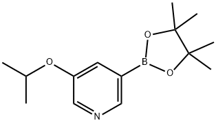 3-Isopropoxy-5-(4,4,5,5-tetramethyl-1,3,2-dioxaborolan-2-yl)pyridine