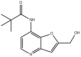 N-(2-(Hydroxymethyl)furo[3,2-b]pyridin-7-yl)pivalamide