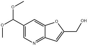 (6-(Dimethoxymethyl)furo[3,2-b]pyridin-2-yl)methanol