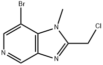 7-Bromo-2-(chloromethyl)-1-methyl-1h-imidazo[4,5-c]pyridine