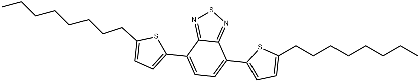 4,7-Bis(5-n-octyl-2-thienyl)-2,1,3-benzothiadiazole