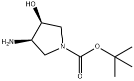 tert-butyl (3R,4S)-3-amino-4-hydroxypyrrolidine-1-carboxylate