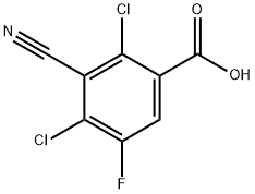 2,4-Dichloro-3-cyano-5-fluorobenzoic acid
