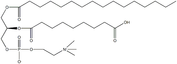 1-palmitoyl-2-(9'-oxo-nonanoyl)-sn-glycero-3-phosphocholine