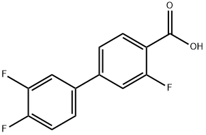 4-(3,4-Difluorophenyl)-2-fluorobenzoic acid