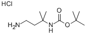 tert-Butyl (4-amino-2-methylbutan-2-yl)carbamate hydrochloride