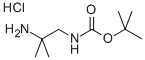 1-N-Boc-2-Methylpropane-1,2-diamine hydrochloride