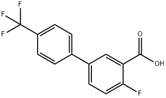 2-Fluoro-5-(4-trifluoromethylphenyl)benzoic acid