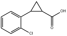 2-(2-chlorophenyl)cyclopropane-1-carboxylic acid