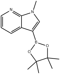 1-Methyl-3-(tetramethyl-1,3,2-dioxaborolan-2-yl)-1H-pyrrolo[2,3-b]pyridine