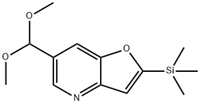 6-(Dimethoxymethyl)-2-(trimethylsilyl)furo[3,2-b]pyridine