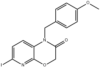 6-Iodo-1-(4-methoxybenzyl)-1H-pyrido[2,3-b][1,4]oxazin-2(3H)-one
