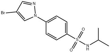N-Isopropyl 4-(4-bromopyrazol-1-yl)benzenesulfonamide
