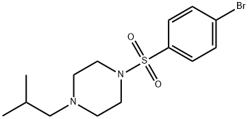 1-(4-Bromophenylsulfonyl)-4-isobutylpiperazine