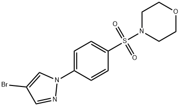 4-Bromo-1-(4-morpholinosulfonylphenyl)pyrazole