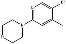 5-Bromo-2-morpholino-4-picoline