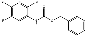 3-Cbz-Amino-2,6-dichloro-5-fluoropyridine