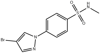 N-Methyl 4-(4-bromopyrazol-1-yl)benzenesulfonamide