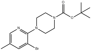 2-(4-BOC-piperazino)-3-bromo-5-methylpyridine