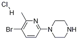 3-Bromo-6-piperazinopicoline, HCl